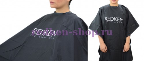Пеньюар с лого Redken черный Пеньюар с лого Redken черный