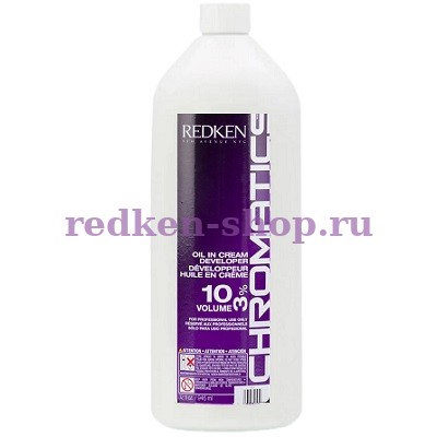 Redken Chromatics Oil in Cream Developer 10 Vol Проявитель крем-масло 3% 1000 мл Redken Chromatics Oil in Cream Developer 10 Vol Проявитель крем-масло 3% 1000 мл